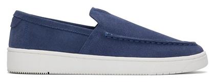 Suede Ανδρικά Μοκασίνια σε Μπλε Χρώμα Toms