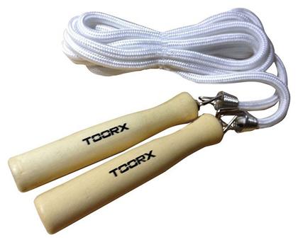 AHF-018 Σχοινάκι Γυμναστικής Λευκό Toorx