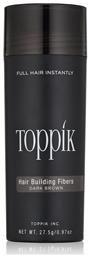 Ίνες Κάλυψης Αραίωσης Μαλλιών με Κερατίνη Hair Building Fibers Economy 27.5gr Toppik