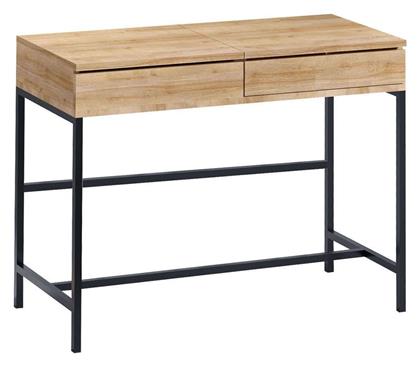 Τουαλέτα Κρεβατοκάμαρας Ξύλινη Oak-black με Καθρέπτη 45x75x100εκ. Hanah Home