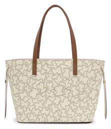 Γυναικεία Τσάντα Ώμου Μπεζ Tous