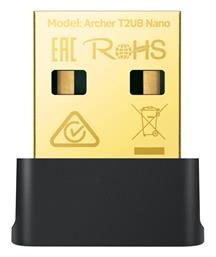 TP-LINK ARCHER T2UB NANO v1 Ασύρματος USB Αντάπτορας Δικτύου 600Mbps - TP LINK