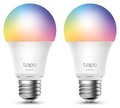TP-LINK L530E Smart Λάμπες LED για Ντουί E27 RGBW 806lm Dimmable 2τμχ - TP LINK