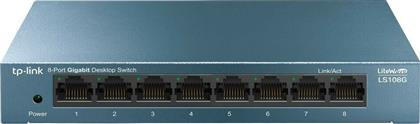 TP-LINK LS108G v1.0 Unmanaged L2 Switch με 8 Θύρες Gigabit (1Gbps) Ethernet από το e-shop
