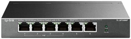 TP-LINK TL-SF1006P v1 Unmanaged L2 PoE+ - TP LINK