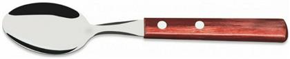 Polywood Κουτάλι Φαγητού Ανοξείδωτο Καφέ 19.5cm Tramontina