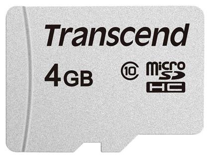 300s microSDHC 4GB Class 10 U3 V30 A1 UHS-I Transcend