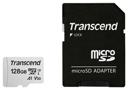 300s microSDXC 128GB Class 10 U3 V30 A1 UHS-I Transcend