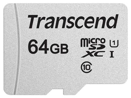 300s microSDXC 64GB Class 10 U1 UHS-I Transcend