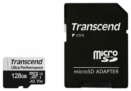 340S microSDXC 128GB Class 10 U3 V30 A2 UHS-I Transcend