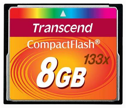 CompactFlash 8GB Transcend