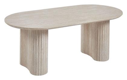 Τραπεζάκι Σαλονιού Diaz Μ120xΠ60xΥ45εκ. Natural Stone - Woodwell