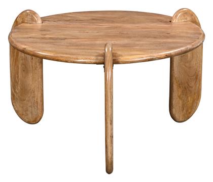 Τραπεζάκι Σαλονιού Earten 80x80x40cm Φυσική Απόχρωση - Pakketo