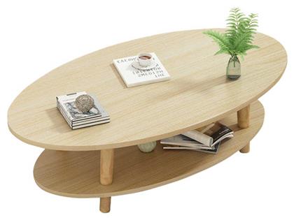 Τραπεζάκι Σαλονιού Fine Μ100xΠ50xΥ43εκ. Woodwell