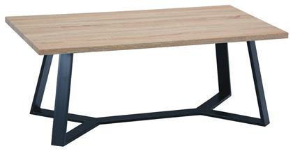Τραπεζάκι Σαλονιού Hanson Μ110xΠ60xΥ45εκ. Μπεζ - Woodwell