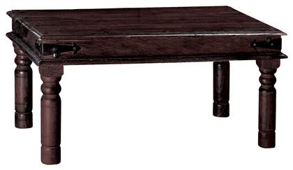 Τραπεζάκι Σαλονιού Kami Μ80xΠ60xΥ40εκ. Καφέ - Woodwell