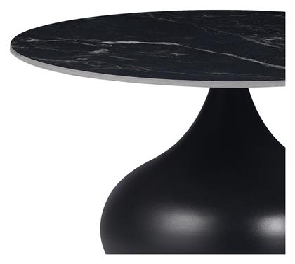 Τραπεζάκι Σαλονιού Kirkene Μ70xΠ70xΥ40εκ. Μαύρο - Pakketo