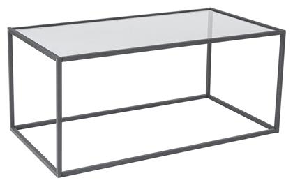 Τραπεζάκι Σαλονιού Lizbon 90x50x40cm Black - Hanah Home