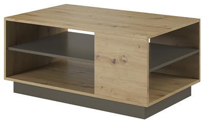 Τραπεζάκι Σαλονιού Μ100xΠ60xΥ45.5εκ. Μπεζ - LH Home Furniture