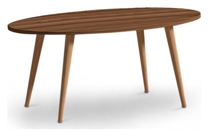 Τραπεζάκι Σαλονιού Orbit Μ118xΠ53xΥ41εκ. Καρυδί - Megapap από το Designdrops