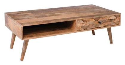 Τραπεζάκι Σαλονιού Teka-w Μ120xΠ60xΥ40εκ. Φυσικό - Woodwell