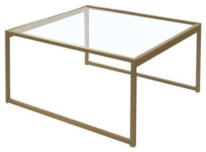 Τραπεζάκι Σαλονιού Toledo Μ60xΠ60xΥ55εκ. Διάφανο - Woodwell