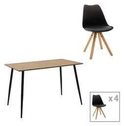 Τραπεζαρία Cuba-caron A 5τμχ 70x120εκ. Pakketo