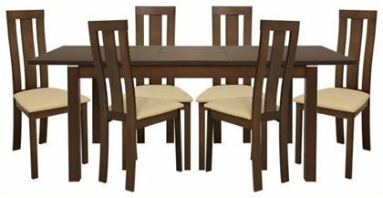 Τραπεζαρία Επεκτεινόμενη 7τμχ 150(+44)x90εκ. HomeMarkt