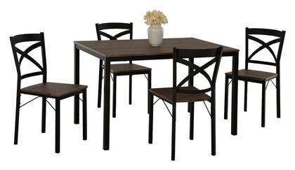 Τραπεζαρία Goose 5τμχ 120x80εκ. HomeMarkt