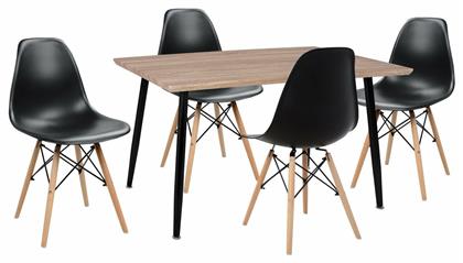 Τραπεζαρία Twist 5τμχ 120x70εκ. HomeMarkt