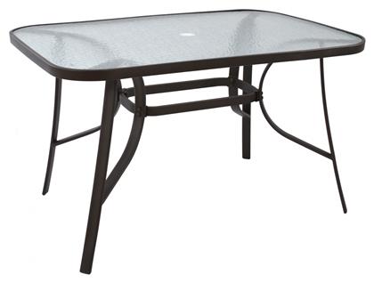 Τραπέζι Bravo 120x70x72εκ. Γκρι - HomeMarkt