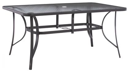 Τραπέζι Bruno 150x90x75εκ. Γκρι - HomeMarkt