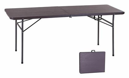 Τραπέζι Catering Blow Πτυσσόμενο 180x74x74εκ. Καφέ - Woodwell