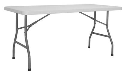 Τραπέζι Catering Blow Πτυσσόμενο 183x76x74εκ. Λευκό - Woodwell
