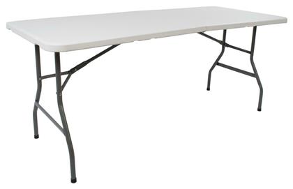 Τραπέζι Catering Πτυσσόμενο 180x74x74.5 Λευκό - HomeMarkt από το e-shop
