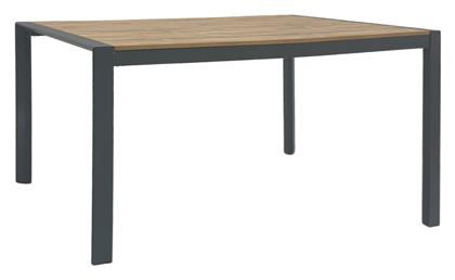 Τραπέζι Goya 160x80x75εκ. Ανθρακί - HomeMarkt