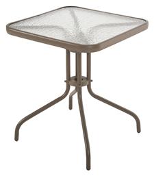 Τραπέζι Καφενείου Figo 60x60x70εκ. Σαμπανί - HomeMarkt