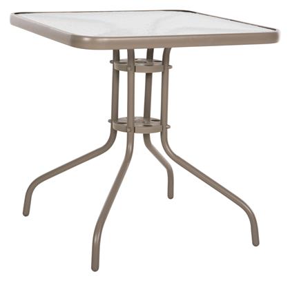 Τραπέζι Καφενείου Figo 70x70x72εκ. Εκρού - HomeMarkt