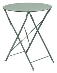 Τραπέζι Καφενείου Pantone Πτυσσόμενο 60x60x70εκ. Sandy green - Woodwell