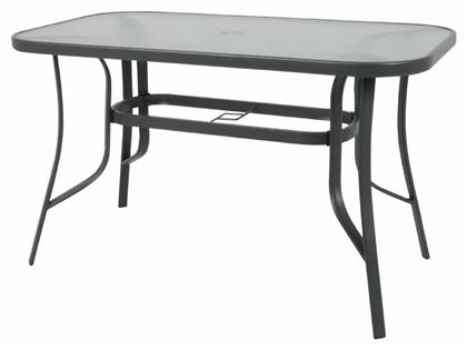 Τραπέζι Rio 120x70x71εκ. Γκρι - Woodwell