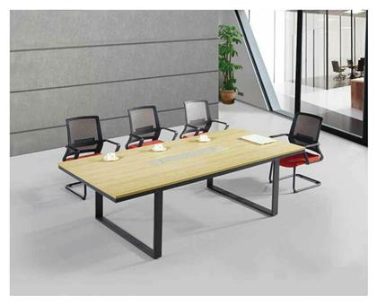 Τραπέζι Συνεδριάσεων Project 240x120x75εκ. Μπεζ - Woodwell