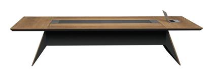 Τραπέζι Συνεδριάσεων Proline 240x130x75εκ. Καφέ - Woodwell