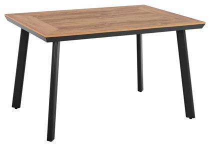 Τραπέζι Taber 120x80x72εκ. Ανθρακί - HomeMarkt