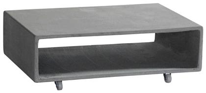 Τραπέζι Τρόλεϊ Concrete Ε6210 Cement Grey - Woodwell
