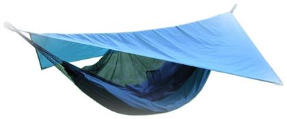 Travel Αιώρα Μονή Γαλάζια 220x140εκ. Travelsafe