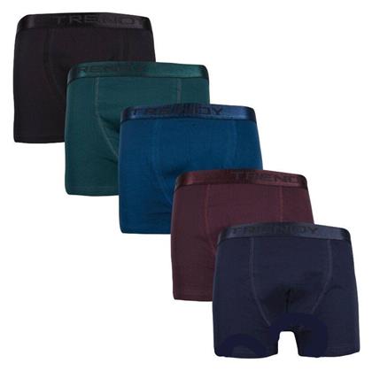 Ανδρικά Μποξεράκια 5Pack Πολύχρωμα Trendy