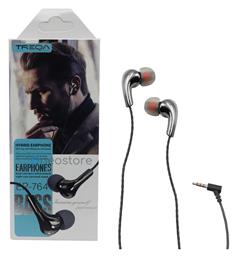 Ακουστικά Ψείρες In Ear EP-764 Μαύρα Treqa