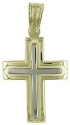 Χρυσός Σταυρός 14K Triantos