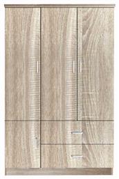 Τρίφυλλη Closet 120x50x180cm - Woodwell