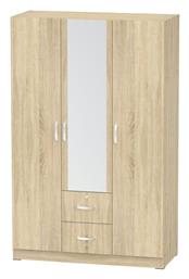 Τρίφυλλη με Καθρέπτη Dillion 120x52x190cm Sonoma - Pakketo
